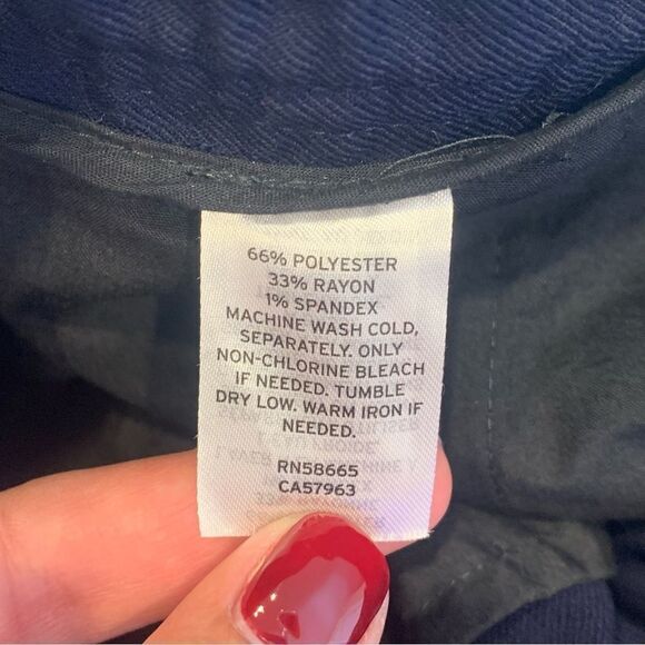 Open Edit Cropped Joggers Navy Size XL - Picture 8 of 11